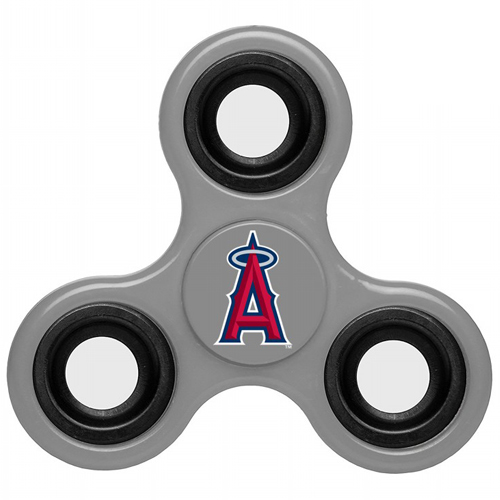 MLB Los Angeles Angels of Anaheim 3 Way Fidget Spinner G53 - Gray